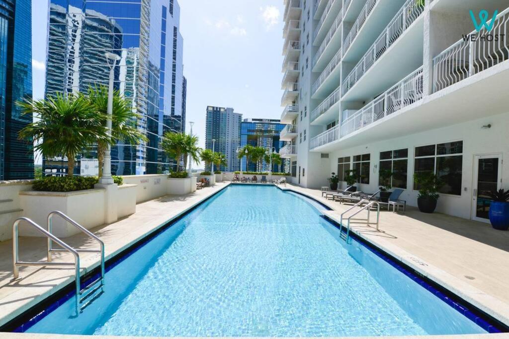 Amazing 3Br Condo At Brickell With City Views Miami Exterior foto